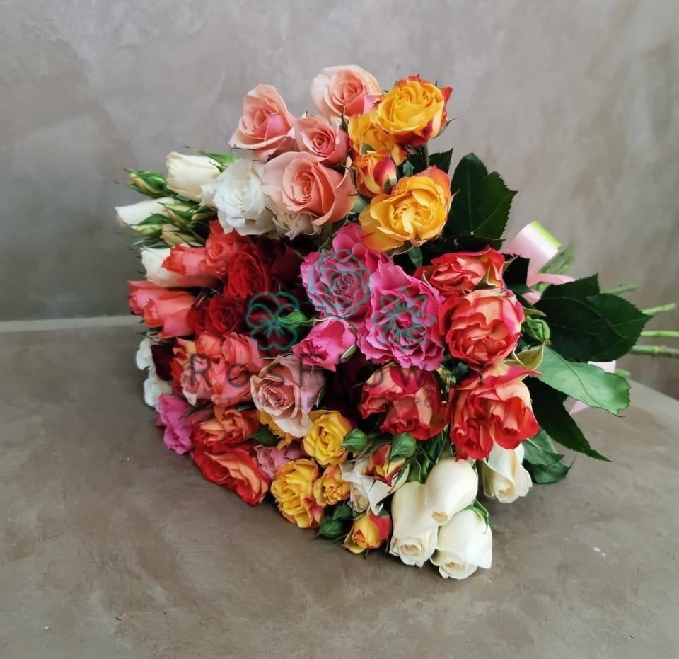 Букет цветов из: Розы в Первоавгустовском