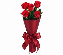 Букет 5 Красных роз Эдлесс Лав #REPLACE_PRED# Первоавгустовском