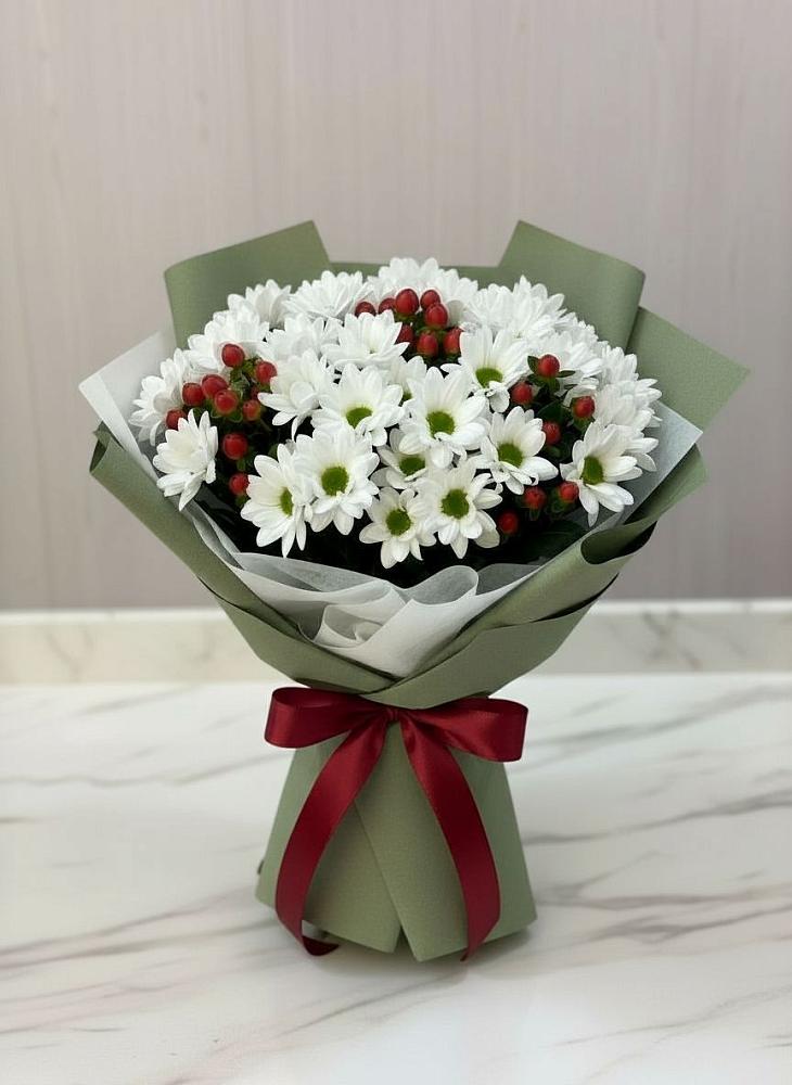 Букет цветов из: Хризантемы в Первоавгустовском