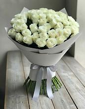 Букет 35 Белых роз в Первоавгустовском