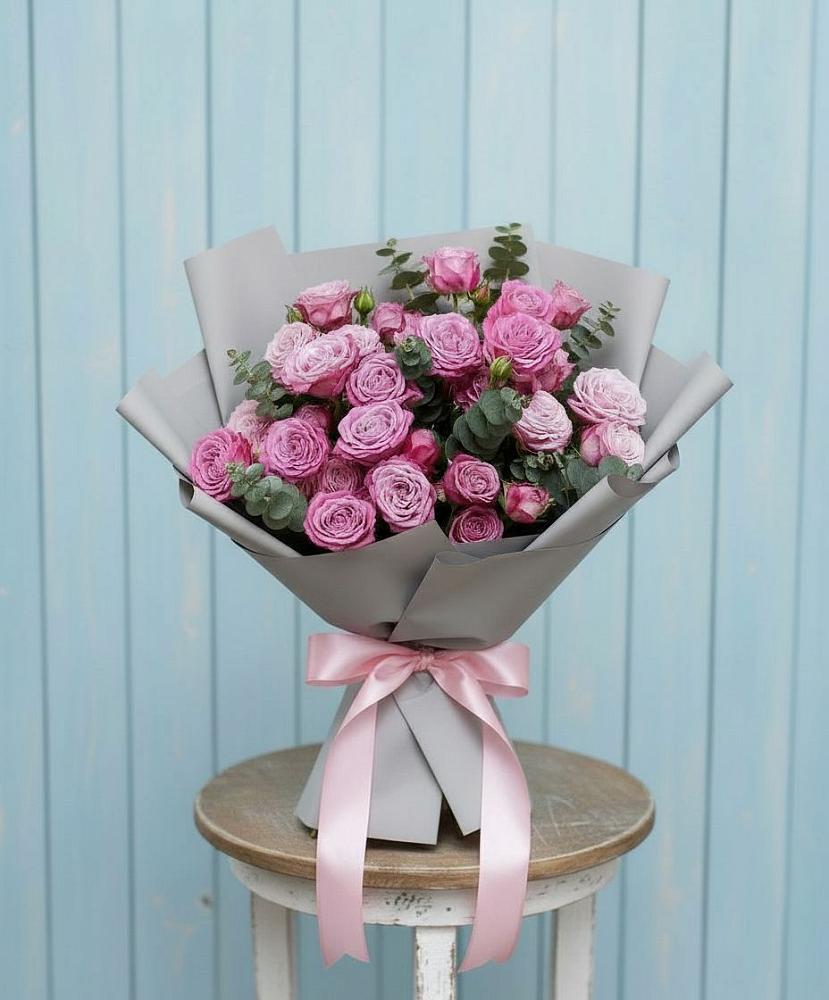 Букет цветов из: Розы в Первоавгустовском