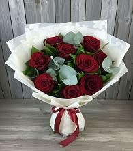 Букет цветов из:  Розы #REPLACE_PRED# Первоавгустовском