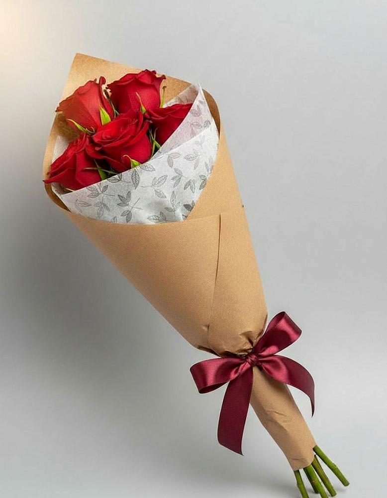 Букет цветов из: Розы в Первоавгустовском