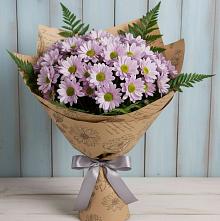 Букет цветов из:  Хризантемы #REPLACE_PRED# Первоавгустовском