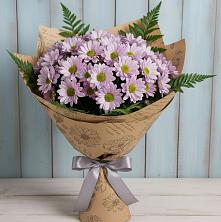 Букет цветов из:  Хризантемы в Первоавгустовском