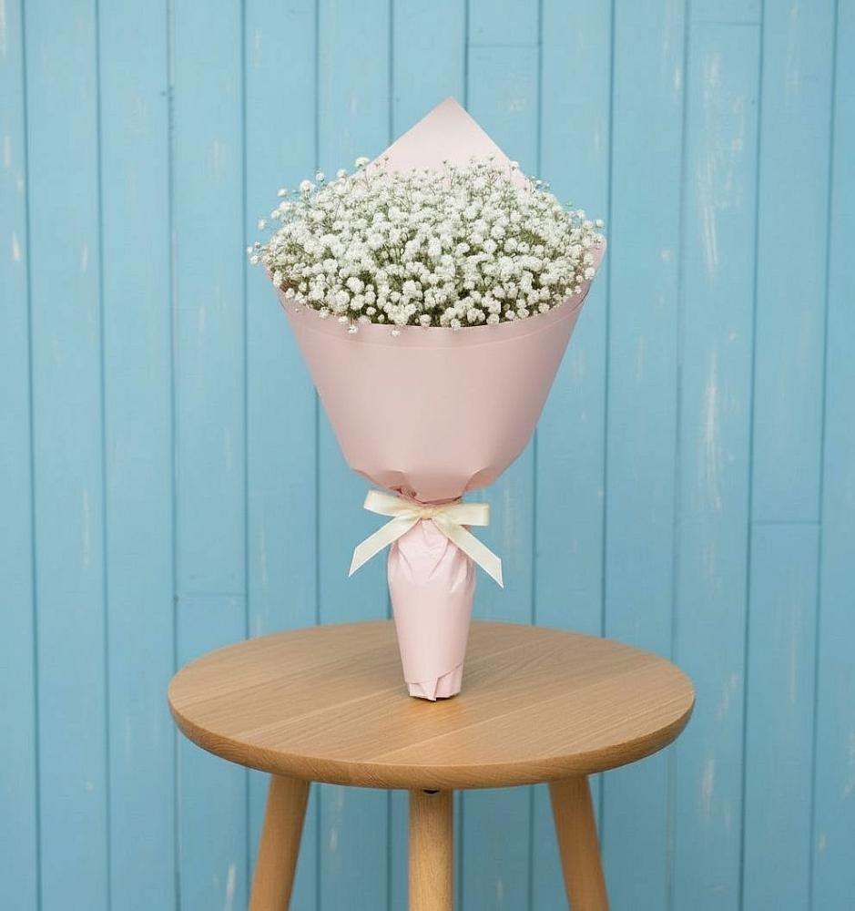 Букет цветов из: Гипсофила в Первоавгустовском