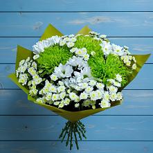 Букет цветов из:  Хризантемы в Первоавгустовском