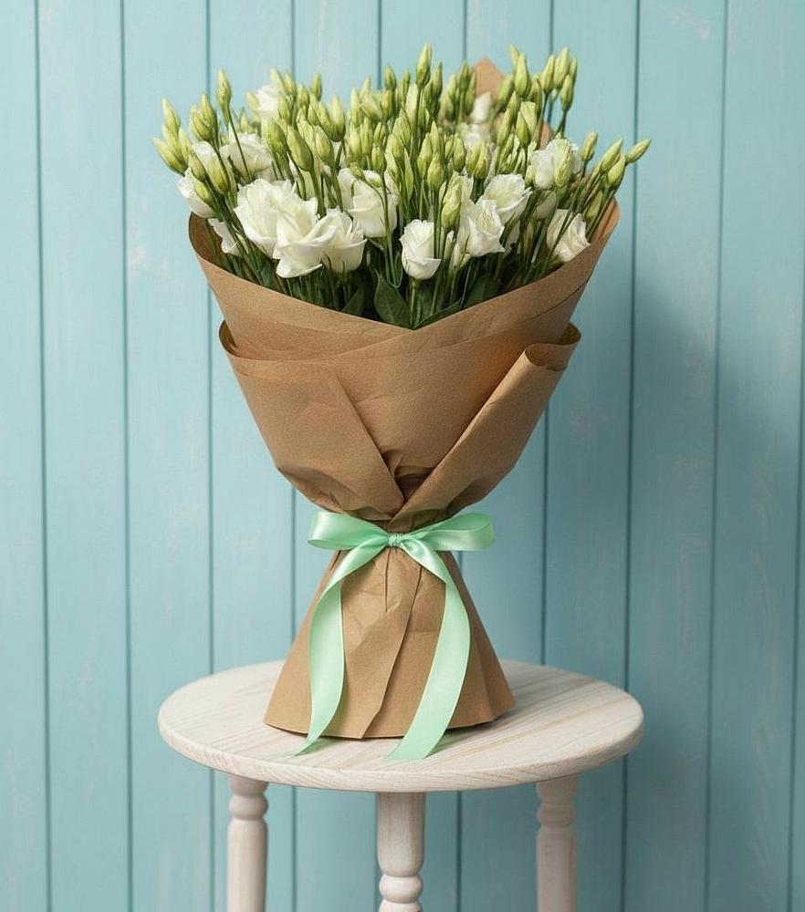 Букет цветов из: Лизиантусы в Первоавгустовском