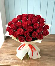 Букет 29 Красных роз в Первоавгустовском