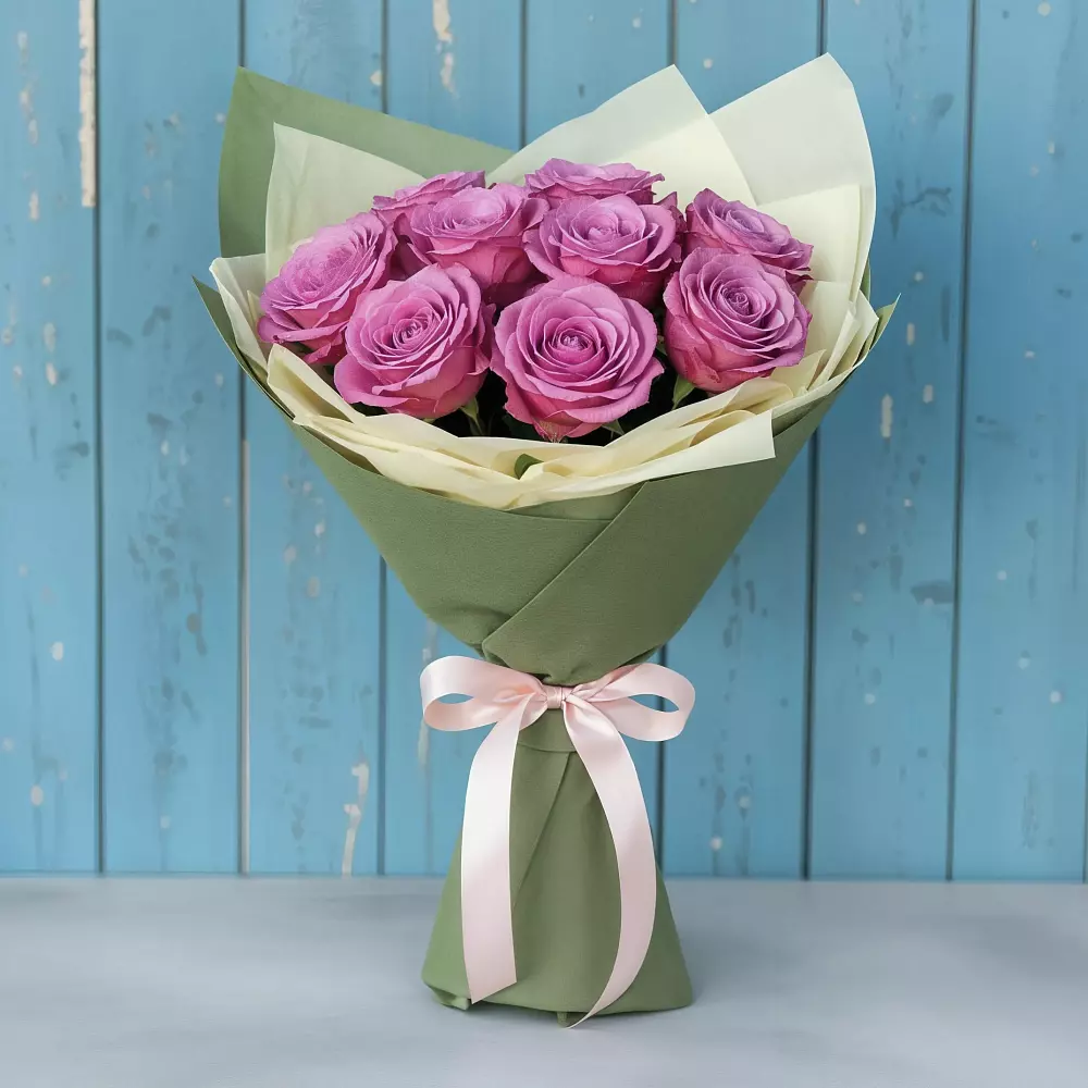 Букет Розы Фёрст Леди в Первоавгустовском