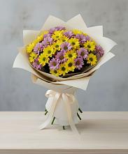 Букет цветов из:  Хризантемы в Первоавгустовском