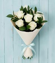 Букет цветов из:  Розы в Первоавгустовском