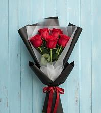 Букет цветов из:  Розы #REPLACE_PRED# Первоавгустовском
