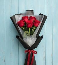 Букет цветов из:  Розы в Первоавгустовском
