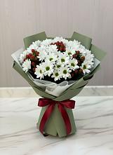 Букет цветов из:  Хризантемы #REPLACE_PRED# Первоавгустовском