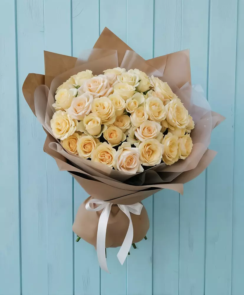 Букет Кремовое облако в Первоавгустовском