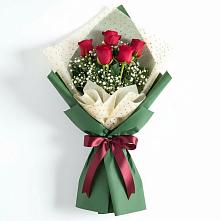 Букет цветов из:  Розы в Первоавгустовском