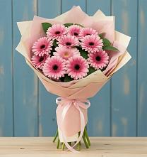 Букет цветов из:  Герберы #REPLACE_PRED# Первоавгустовском
