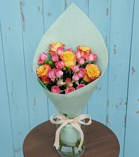 Букет цветов из:  Розы в Первоавгустовском