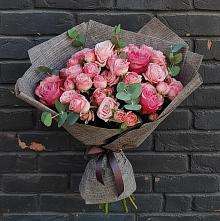 Букет цветов из:  Розы в Первоавгустовском